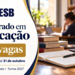 Banner divulgação do Doutorado em Educação na UESB, 2026.