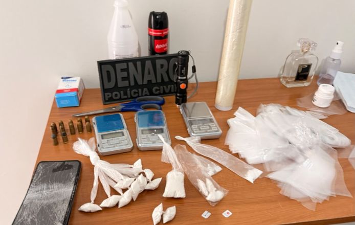 Material de motorista de aplicativo preso em Vitória da Conquista
