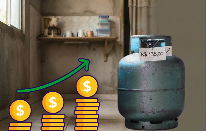 Gás de cozinha Vitória da Conquista pode ficar mais caro.