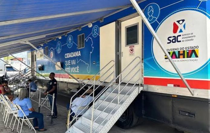SAC itinerante em Vitória da Conquista, atendimento até dia 16 de outubro.