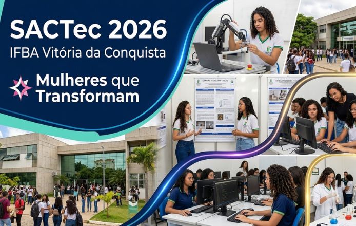 SacTec 2026 no IFBA de Vitória da Conquista.